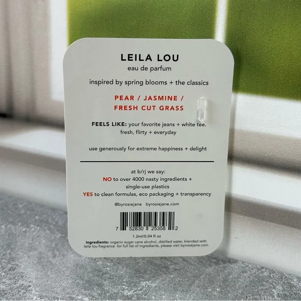 Leila Lou by Rosie Jane Sample 1.2 ml